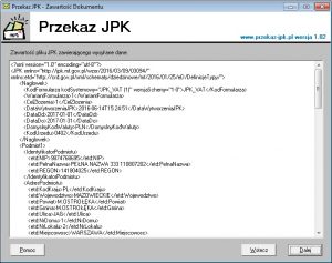 Dokument jednolity plik kontrolny